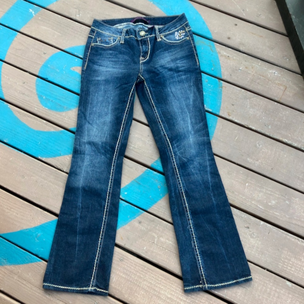 Embellished Designer Jeans - NWOT